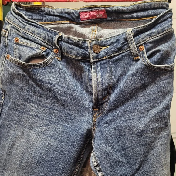 Levis Way Too Low Blue Denim Jeans - Picture 1 of 5